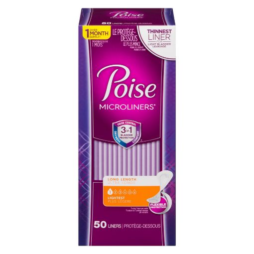 Picture of POISE MICROLINERS - LIGHTEST - LONG 50S
