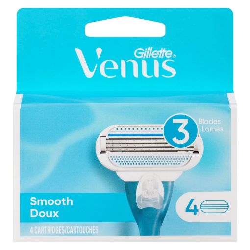 Picture of GILLETTE VENUS - SMOOTH - SHAVE CARTRIDGE 4S