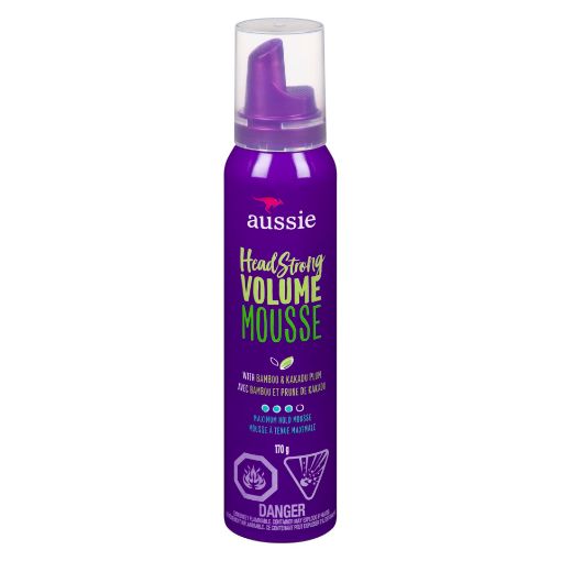 Picture of AUSSIE HEADSTRONG VOLUME MOUSSE 170GR