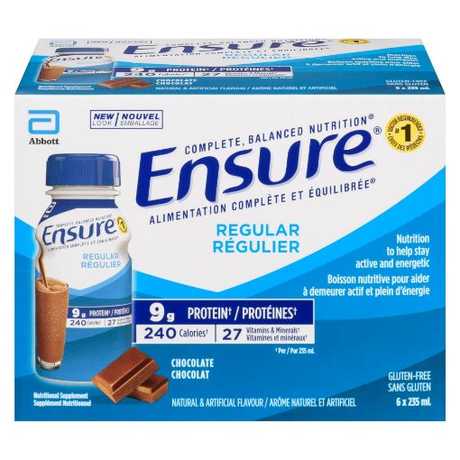 Picture of ENSURE - CHOCOLATE 6X235ML                                                 