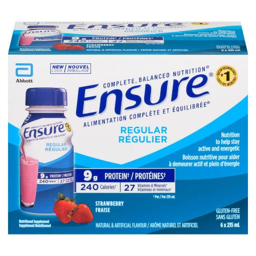 Picture of ENSURE - STRAWBERRY 6X235ML                                                