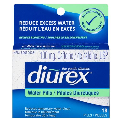 Picture of DIUREX WATER PILLS 18S                                                     