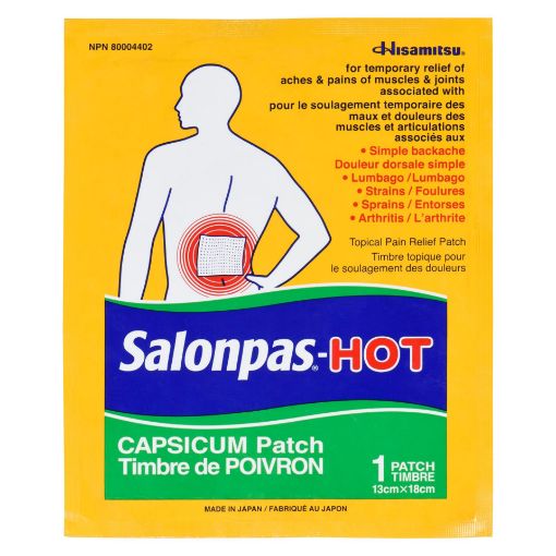 Picture of SALONPAS HOT CAPISCUM PATCH                                                