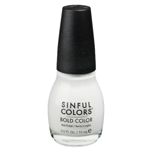 Picture of SINFULCOLORS NAIL COLOUR - SNOW ME WHITE                                   