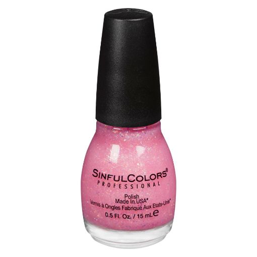 Picture of SINFULCOLORS NAIL COLOUR - PINKY GLITTER                                   