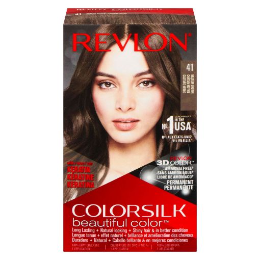 Picture of REVLON COLORSILK HAIR COLOUR - MEDIUM BROWN 41                             