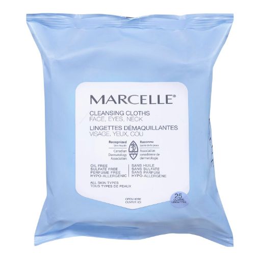 Picture of MARCELLE CLEANSING CLOTHS 25S                                              