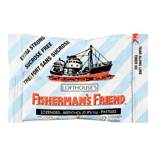 Picture of FISHERMANS FRIEND LOZENGES - SUCROSE FREE 22S                              