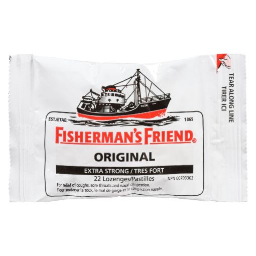 Picture of FISHERMANS FRIEND LOZENGES - EXTRA STRONG 22S                              