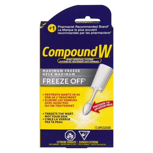 Picture of COMPOUND W FREEZE OFF WART REMOVAL SYSTEM 12S                              