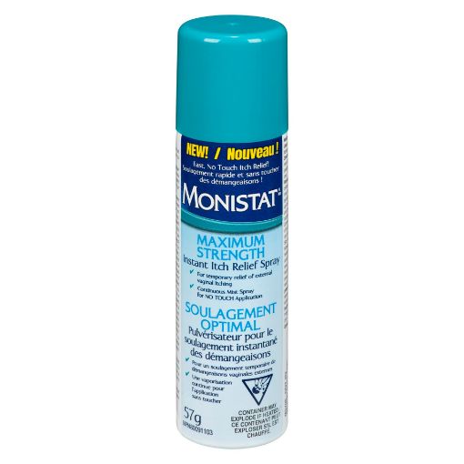 Picture of MONISTAT ANTI ITCH SPRAY 57GR                                              