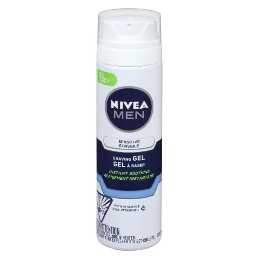 Picture of NIVEA FOR MEN SENSITIVE SHAVE GEL 198GR                                    