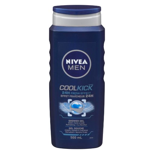 Picture of NIVEA FOR MEN SHOWER GEL - COOL 500ML                                      