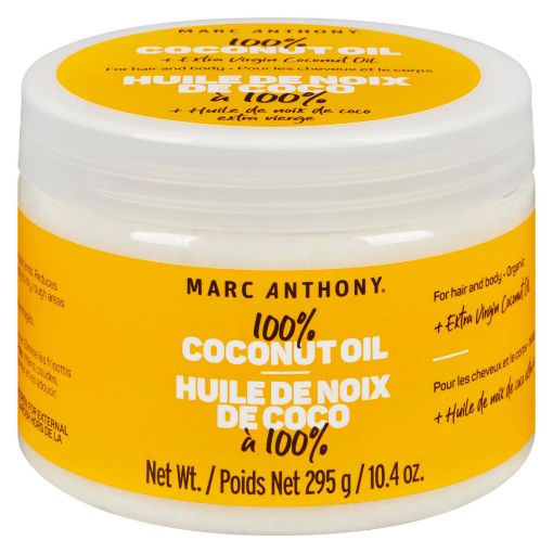 Picture of MARC ANTHONY 100% COCONUT OIL + EXTRA VIRGIN (JAR) 295ML                   