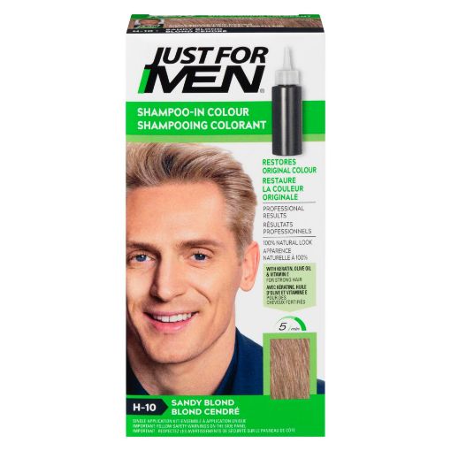Picture of JUST FOR MEN SHAMPOO-IN COLOUR - SANDY BLOND H-10                          