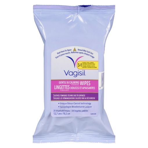 Picture of VAGISIL WIPES POUCH 20S                                                    