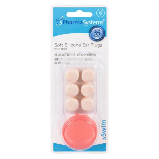 Picture of PHARMASYSTEMS EAR PLUGS FLT SILICONE - TAN PS84 6S                 