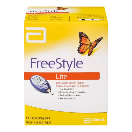 Picture of FREESTYLE LITE BLOOD GLUCOSE METER                                         