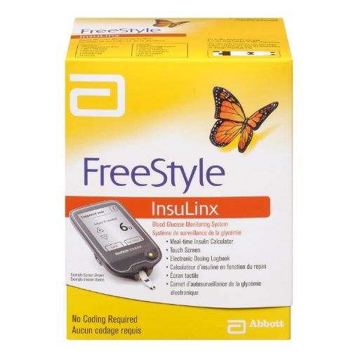 Picture of FREESTYLE INSULINX BLOOD GLUCOSE MONITORING SYSTEM                         