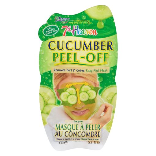 Picture of 7TH HEAVEN PEEL OFF MASQUE - CUCUMBER 10ML                                 