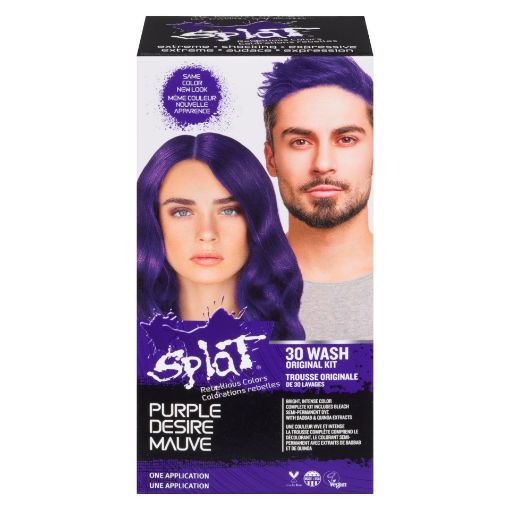 Picture of SPLAT COLOUR and BLEACH KIT - PURPLE DESIRE