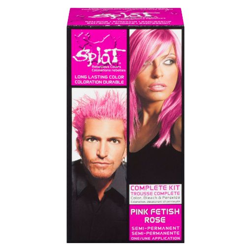 Picture of SPLAT COLOUR and BLEACH KIT - PINK FETISH
