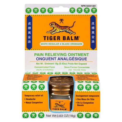 Picture of TIGER BALM - WHITE 18GR                                                    