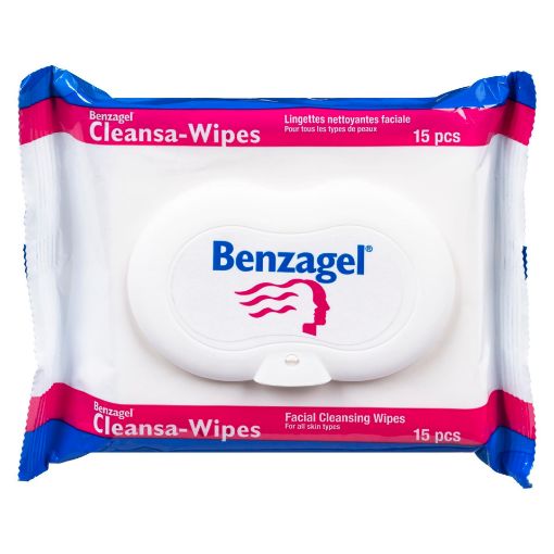 Picture of BENZAGEL CLEANSA WIPES 15S