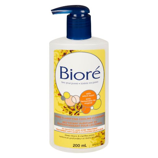 Picture of BIORE PORE CLARIFYING COOLING CLEANSER 200ML                               