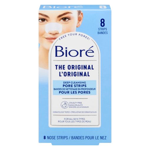 Picture of BIORE DEEP CLEANSING NOSE STRIPS 8S                                        