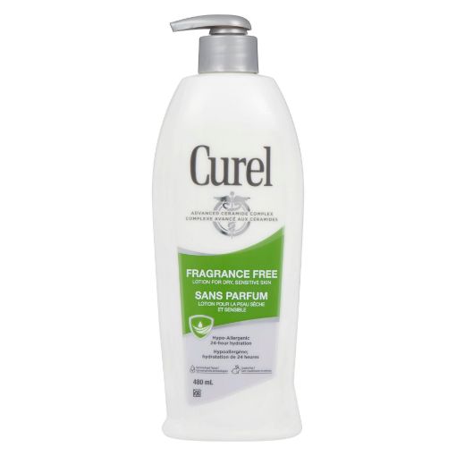 Picture of CUREL DAILY MOISTURE LOTION - FRAGRANCE FREE 480ML                         