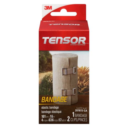 Picture of 3M BD TENSOR ELASTIC BANDAGE 4IN