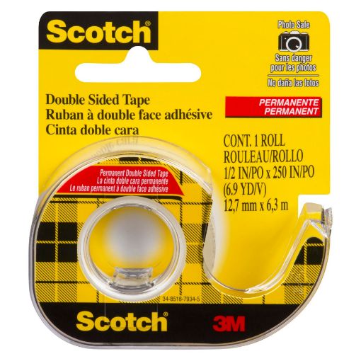 Picture of 3M SCOTCH BRAND DOUBLE STICK TAPE - 1/2X250 INCH