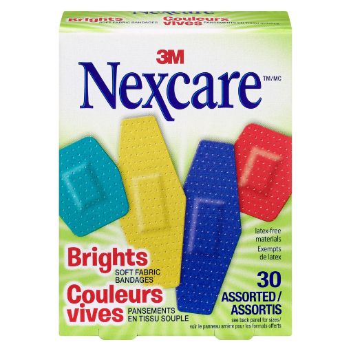 Picture of 3M NEXCARE BRIGHTS BANDAGE - ASST 30S                                      