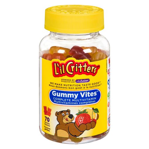 Picture of LIL CRITTERS GUMMYVITES KIDS COMPLETE MULTIVITAMINS GUMMIES 70S