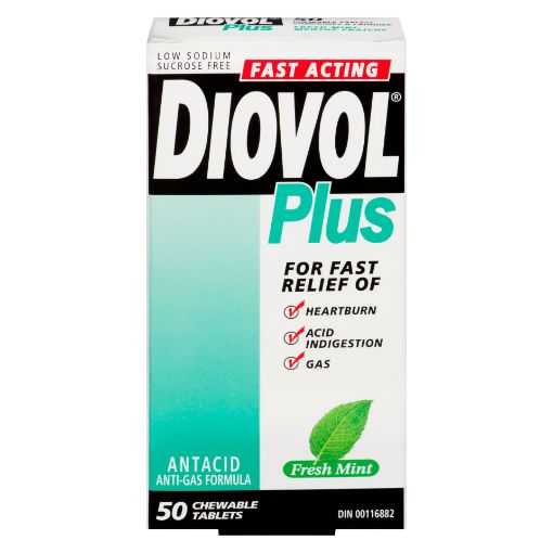 Picture of DIOVOL PLUS - FRESH MINT TABLET 50S                                        