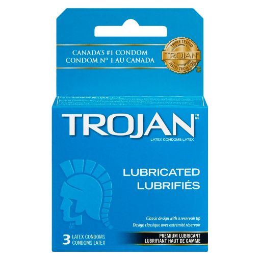 Picture of TROJAN CONDOMS - LUBRICATED 3S                                             