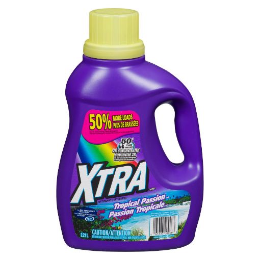 Picture of XTRA LAUNDRY DETERGENT - 2X TROPICAL PASSION 2.21LT                        