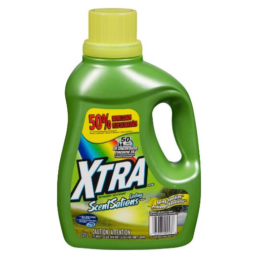 Picture of XTRA LAUNDRY DETERGENT - 2X SPRING SUNSHINE 2.21LT                         
