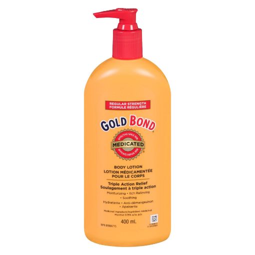 Picture of GOLD BOND MEDICATED BODY LOTION - REG 400ML                                