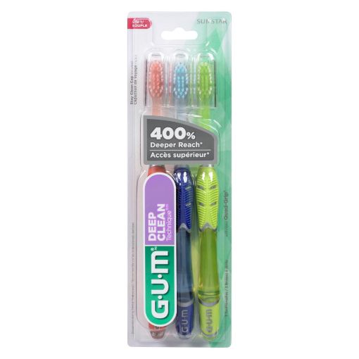 Picture of GUM TECHNIQUE TOOTHBRUSH - DEEP CLEAN - COMPACT 3S