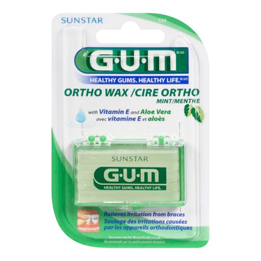 Picture of GUM ORTHO WAX - MINT                                                       