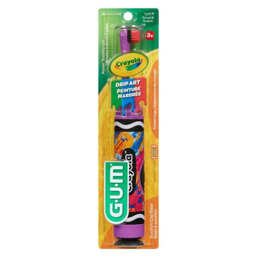 Picture of GUM CRAYOLA POWERED TOOTHBRUSH #2272