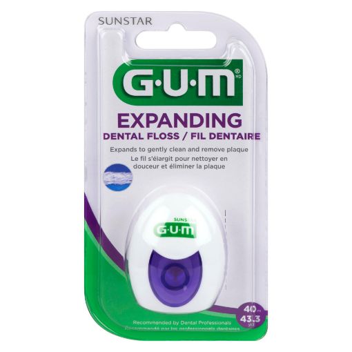 Picture of GUM EXPANDING DENTAL FLOSS 40M                                             