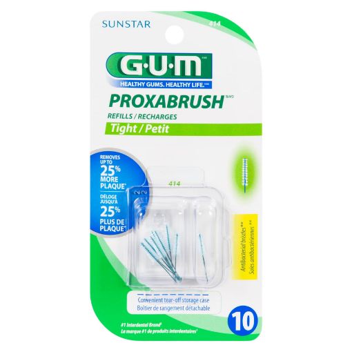 Picture of GUM PROXABRUSH REFILL - NARROW #414A 10S                                   