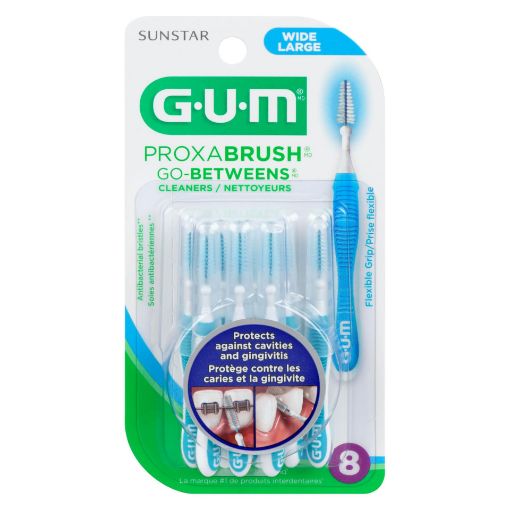 Picture of GUM PROXABRUSH INTERDENTAL CLEANERS - WIDE 8S