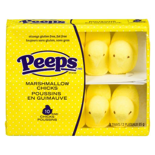 Picture of PEEPS EASTER CHICKS - YELLOW  85GR                                         