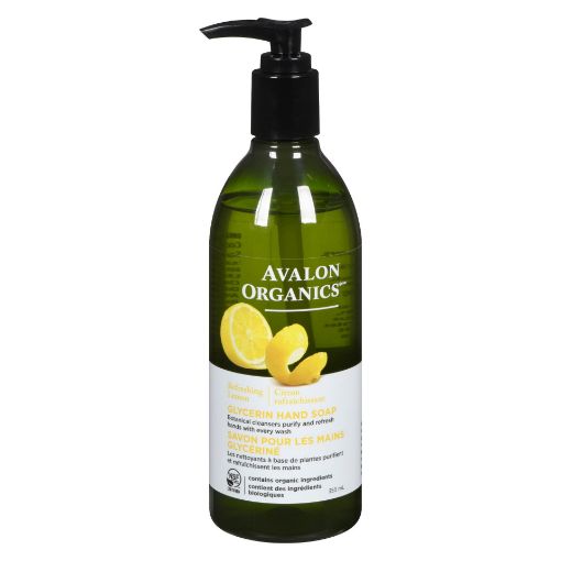 Picture of AVALON ORGANICS - GLYCERIN HAND SOAP - REFRESHING LEMON 355ML       