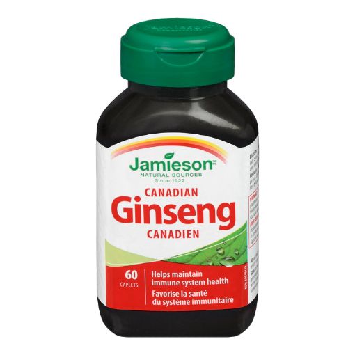 Picture of JAMIESON GINSENG CANADIAN CAPLET 250MG 60S                                 