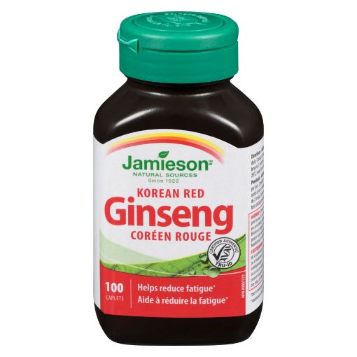Picture of JAMIESON GINSENG KOREAN 275MG CAPLET 100S